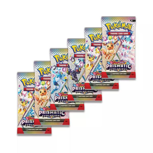 Pokémon TCG Scarlet & Violet Prismatic Evolutions Booster Bundle