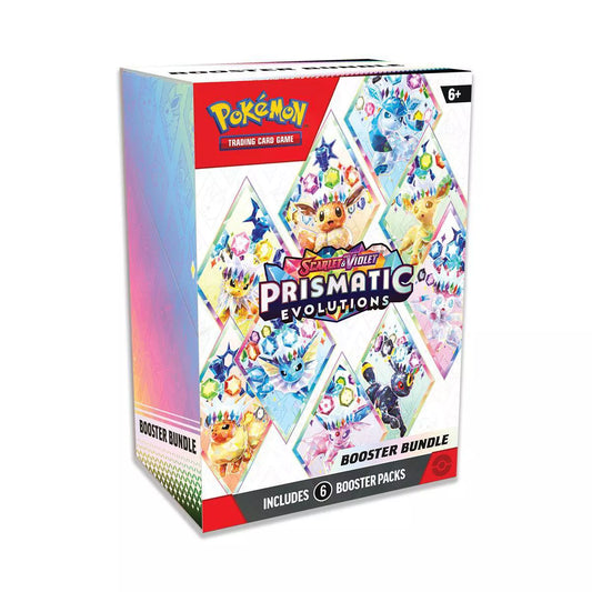 Pokémon TCG Scarlet & Violet Prismatic Evolutions Booster Bundle