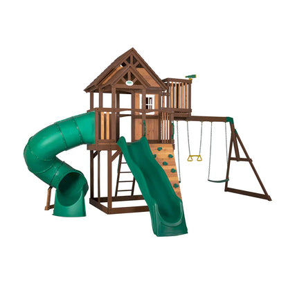 Backyard Discovery Skyfort III Swing Set