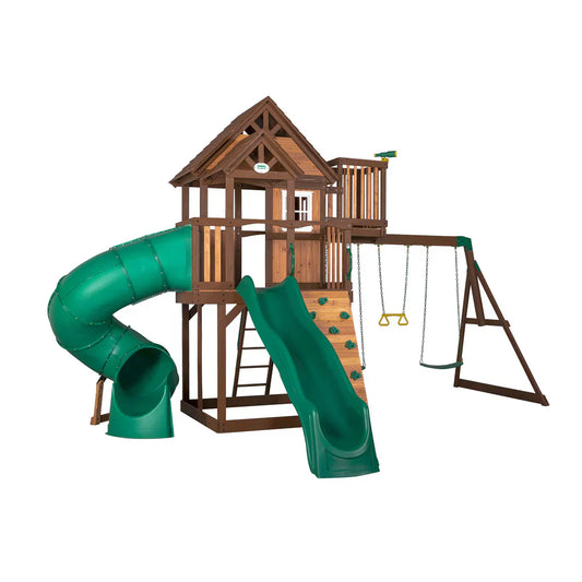 Backyard Discovery Skyfort III Swing Set