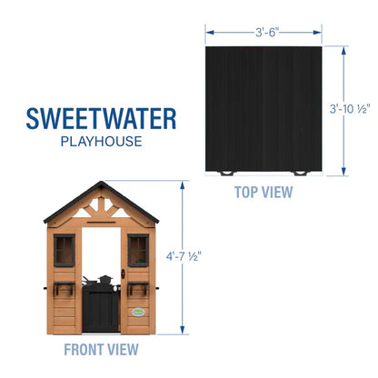 Backyard Discovery Sweetwater Wooden Playhouse