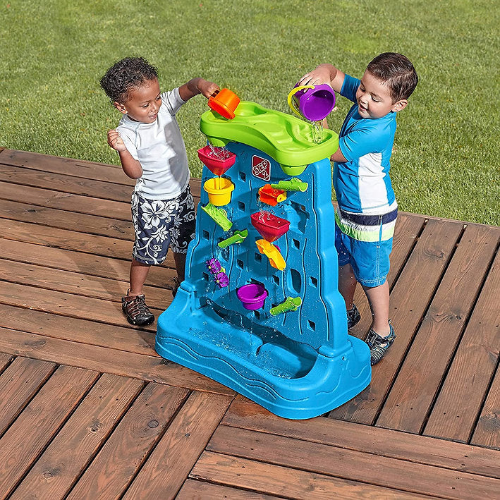 Step 2 Waterfall Discovery Wall Double-Sided Play Set with 13-Pc accessories
