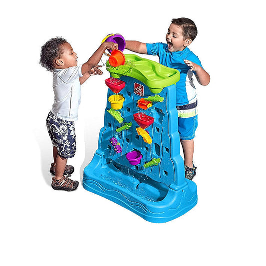Step 2 Waterfall Discovery Wall Double-Sided Play Set with 13-Pc accessories