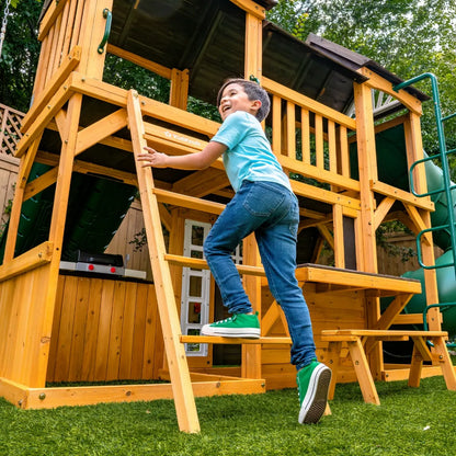 KidKraft Adventure Bend Swing Set