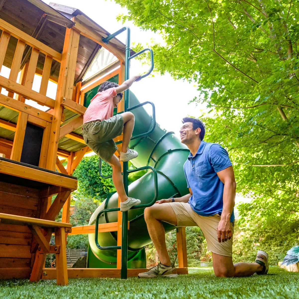KidKraft Adventure Bend Swing Set