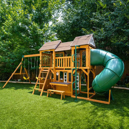 KidKraft Adventure Bend Swing Set