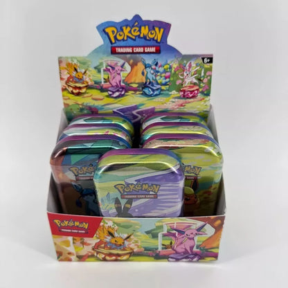 Pokémon Scarlet and Violet 8.5 Prismatic Evolutions Mini Tin