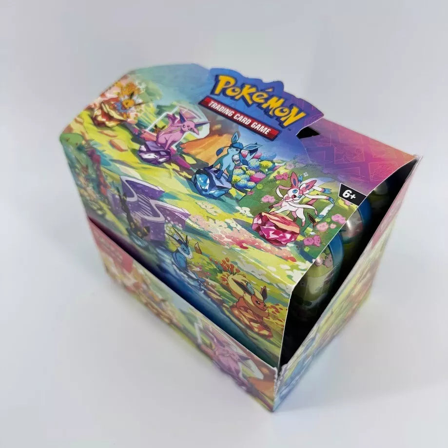 Pokémon Scarlet and Violet 8.5 Prismatic Evolutions Mini Tin